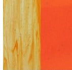 96 COE Tangerine Transparent - Stained Glass Express 