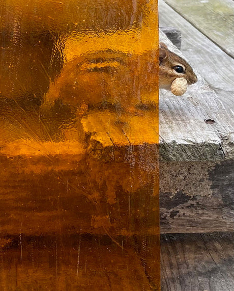 96 COE Tangerine Transparent - Stained Glass Express 