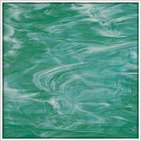 96 COE Teal Green/White - Stained Glass Express 