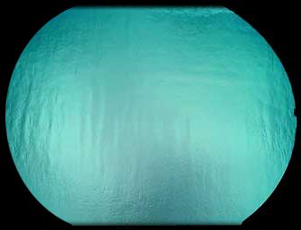 96 COE Thin Dichroic Black Under Silver Blue - Stained Glass Express 