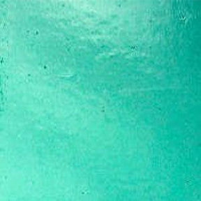 96 COE Turquoise Transparent Green - Stained Glass Express 