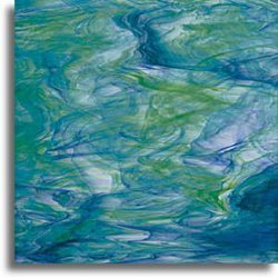 96 COE White Dk Green Blue - Stained Glass Express 