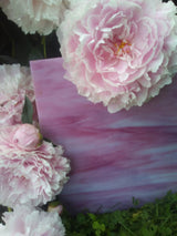 96 COE White Gold Pink Opal - Stained Glass Express 