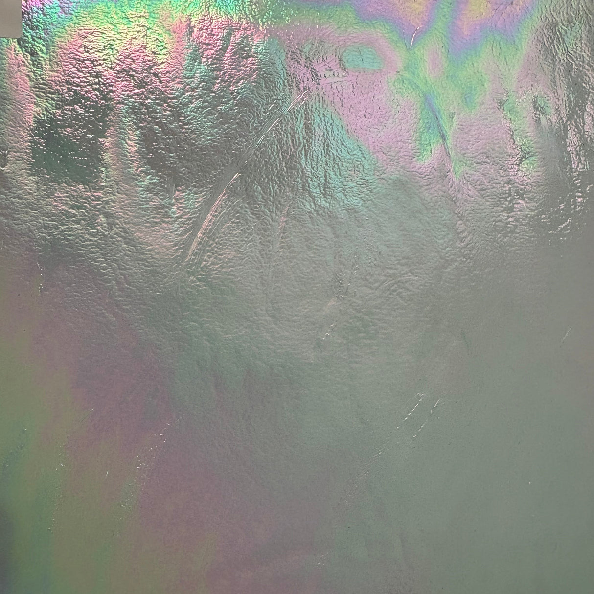 96 COE White Opal Iridescent