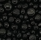 96 Coe Black Opal Frit Balls - Stained Glass Express 