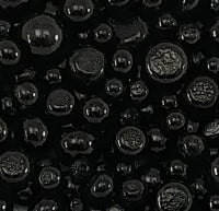 96 Coe Black Opal Frit Balls - Stained Glass Express 