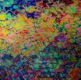 96 Coe Black under Rainbow Corkscrew - Stained Glass Express 