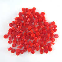 96 Coe Dots Opal Red - Stained Glass Express 