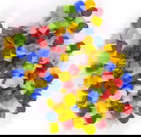 96 Coe Dots Rainbow Assortment - Stained Glass Express 