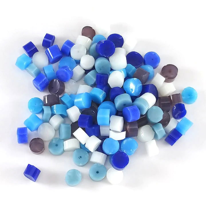 96 Coe Dots Winter Freeze Assortment - Stained Glass Express 