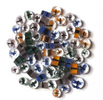 96 Coe Dragonfly Murrine Assorted - Stained Glass Express 