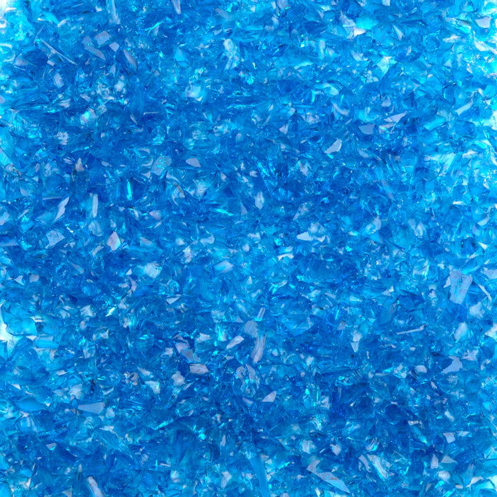 96 Coe Frit Transparent Coarse 8oz. - Stained Glass Express 