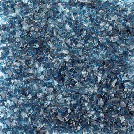 96 Coe Frit Transparent Coarse 8oz. - Stained Glass Express 