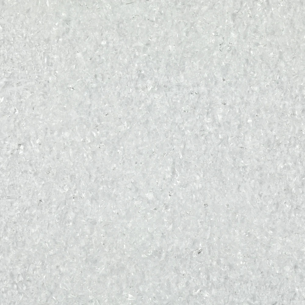 96 Coe Frit Transparent Medium 8oz. - Stained Glass Express 