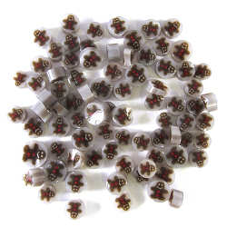 96 Coe Gingerbread Man Millefiori - Stained Glass Express 