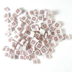 96 Coe Hip To Be Square Millefiori - Stained Glass Express 