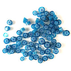 96 Coe Imported Bellflower Millefiori - Stained Glass Express 