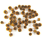 96 Coe Jack-O-Lantern Millefiori - Stained Glass Express 