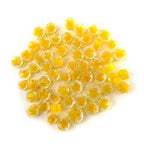 96 Coe Maple Leaf Yellow Millefiori - Stained Glass Express 