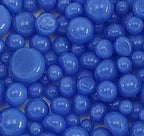 96 Coe Medium Blue Opal Frit Balls - Stained Glass Express 