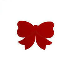 96 Coe Precut Bow Red - Stained Glass Express 