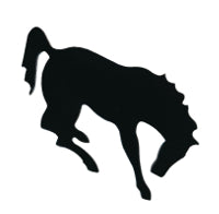 96 Coe Precut Bucking Bronco Horse - Stained Glass Express 
