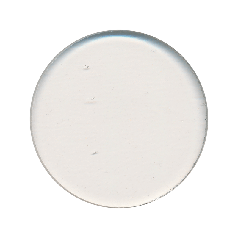 96 Coe Precut Circle 1.5" Clear - Stained Glass Express 