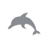 96 Coe Precut Dolphin - Stained Glass Express 