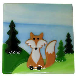 96 Coe Precut Fox - Stained Glass Express 