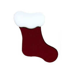 96 Coe Precut Large Santa Stocking - Stained Glass Express 