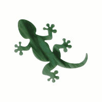 96 Coe Precut Lizard - Stained Glass Express 