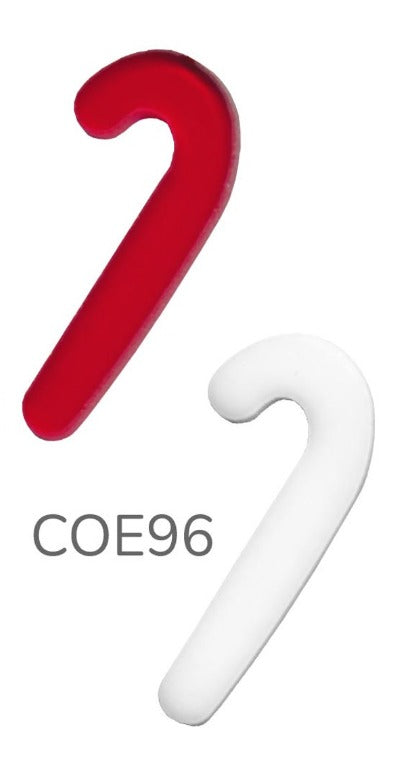 96 Coe Precut Mini Candy Cane - Stained Glass Express 