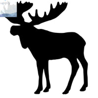 96 Coe Precut Moose - Stained Glass Express 