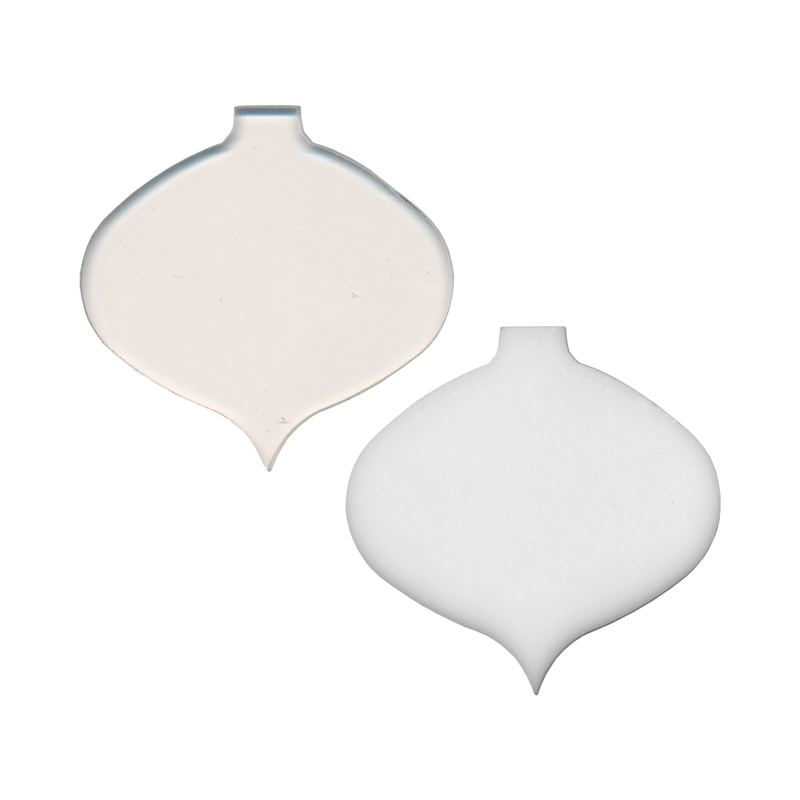 96 Coe Precut Ornament Clear - Stained Glass Express 