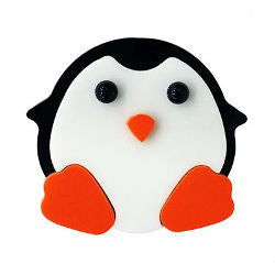 96 Coe Precut Sitting Penguin - Stained Glass Express 