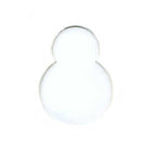 96 Coe Precut Snowman White I - Stained Glass Express 