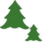 96 Coe Precut Tree Light Green - Stained Glass Express 