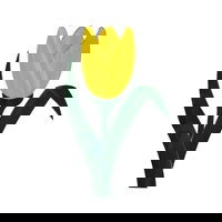 96 Coe Precut Tulip Yellow - Stained Glass Express 