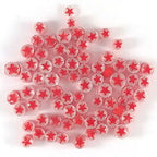 96 Coe Star Red Millefiori - Stained Glass Express 