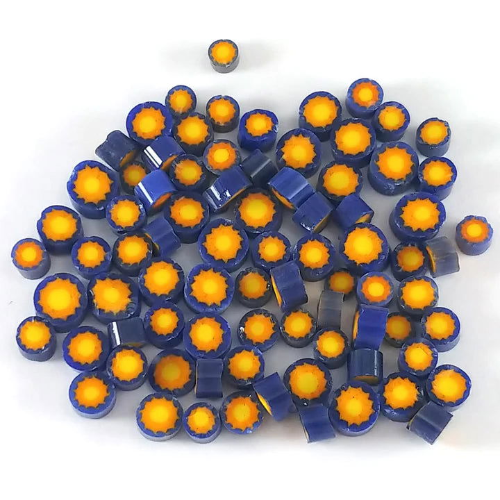 96 Coe Sun Millefiori - Stained Glass Express 