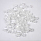 96 Coe White Snowflake Millefiori - Stained Glass Express 