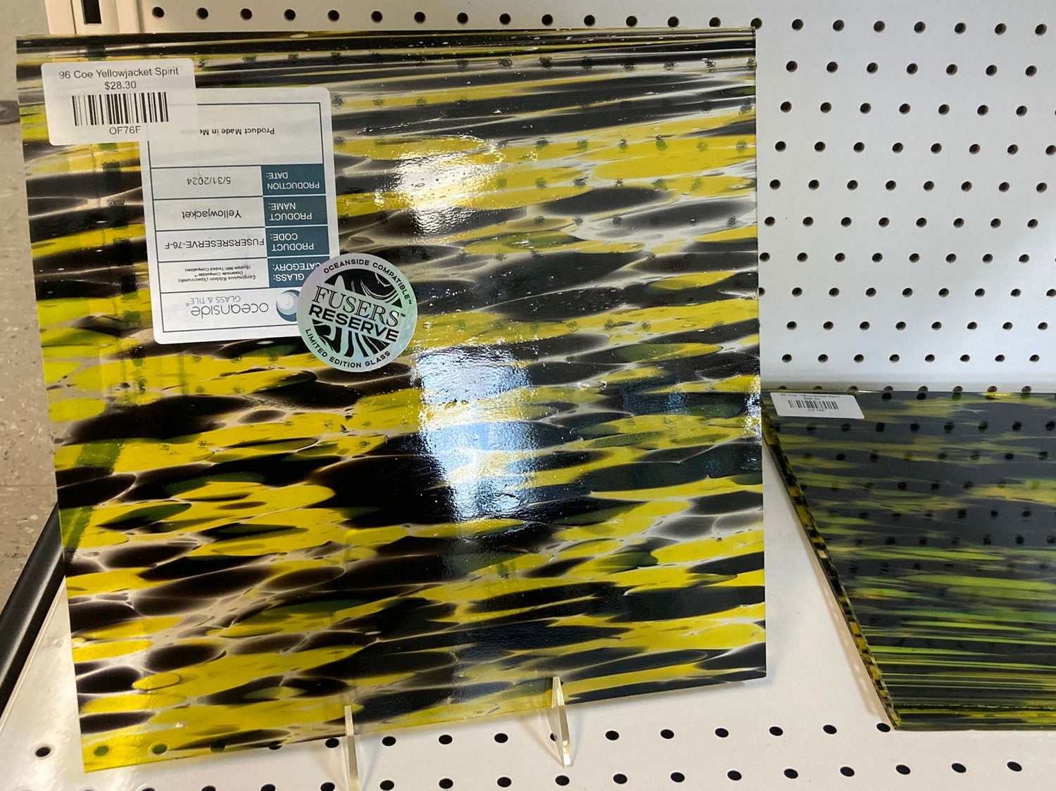 96 Coe Yellowjacket Spirit - Stained Glass Express 