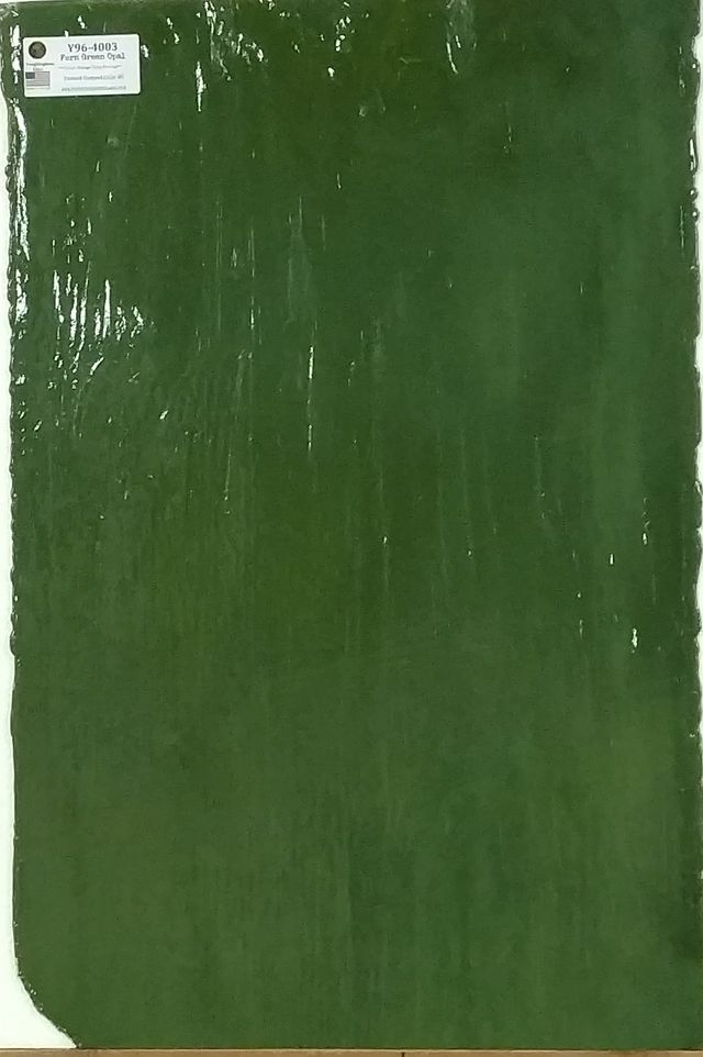 96 Fern Green Opal - Stained Glass Express 
