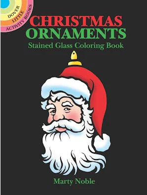 Book Coloring Christmas Ornaments