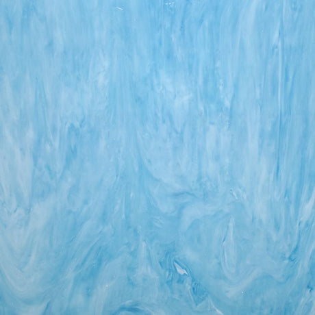 Sky Blue, White Opal