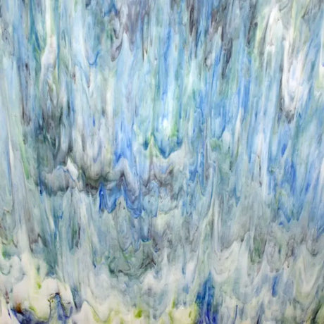 Blue, Green, White, Purple Opal