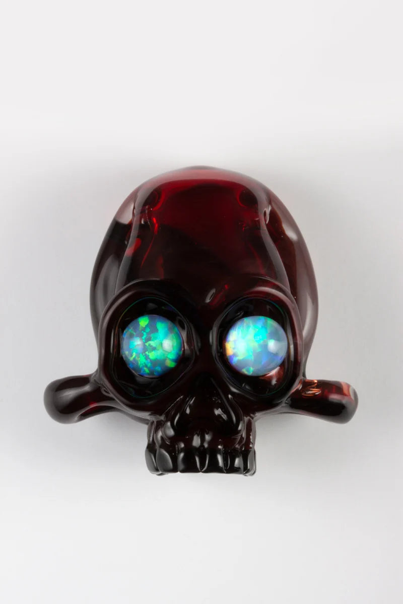 33 COE Frit Fine Dark Garnet
