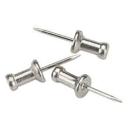 Aluminum Push Pins Box of 100 - Stained Glass Express 
