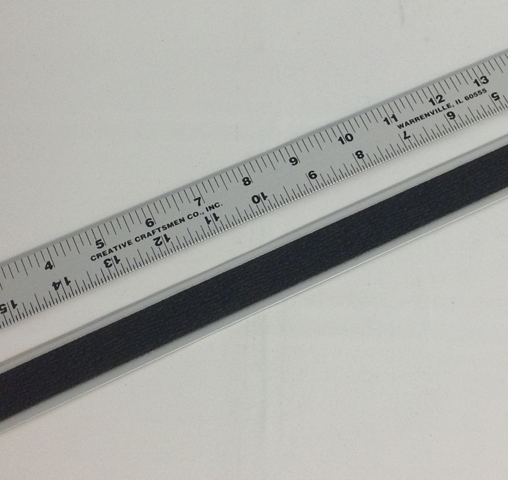 Aluminum Straight Edge w/ Cork Backing 18 inch - Stained Glass Express 