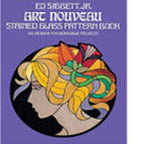 Art Nouveau Stained Glass Pattern Book - Stained Glass Express 